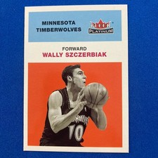 Wally Szczerbiak 2001-02 Fleer Platinum Card #112 Minnesota Timberwolves