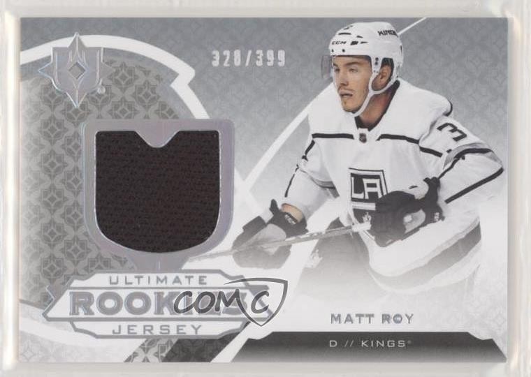 2019 Upper Deck Ultimate Collection Rookies Jerseys /399 Matt Roy Rookie RC 7l6
