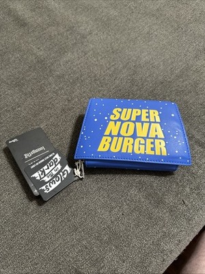 Loungefly Pixar Toy Story Pizza Planet Super Nova Burger Flap Wallet NEW W/ Tags
