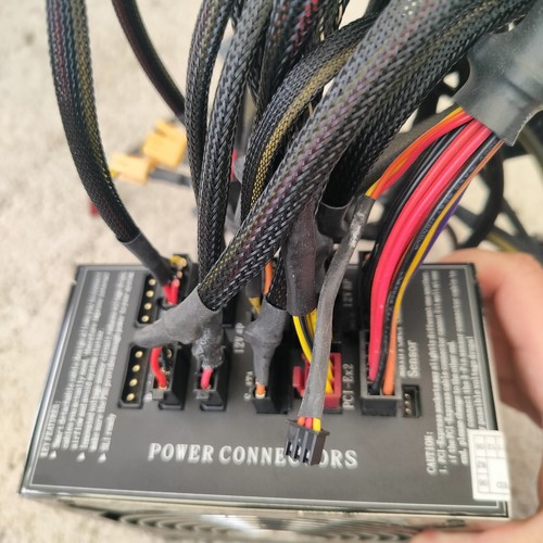 1000W peak power supply unit from iCute Model A0-1000AS Gold - Afbeelding 7 van 8