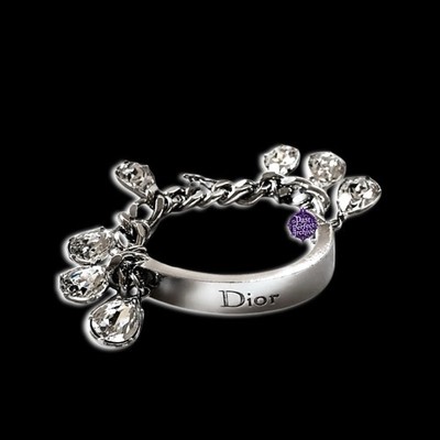 NWT Dior Vintage John Galliano Y2K Gambler Diamanté Charm Bracelet Full Set 2004