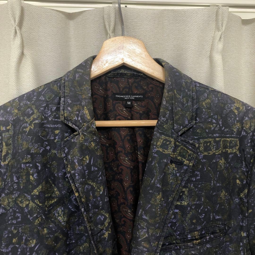 Engineered Garments Allover Pattern Tailored Jack… - image 3
