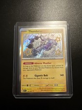 2024 Pokemon TCG Thundurus SV: Paldean Fates 139/091 Holo Shiny Rare NM
