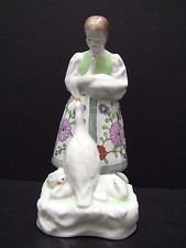 Herend Figurine - Girl with Geese 5555