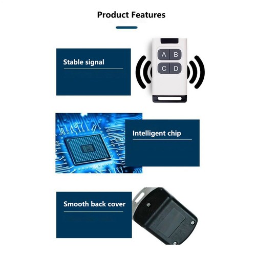 Garage Door Controller/315 MHz Garage Door Opener Remote Control Key Fob - Photo 11/16