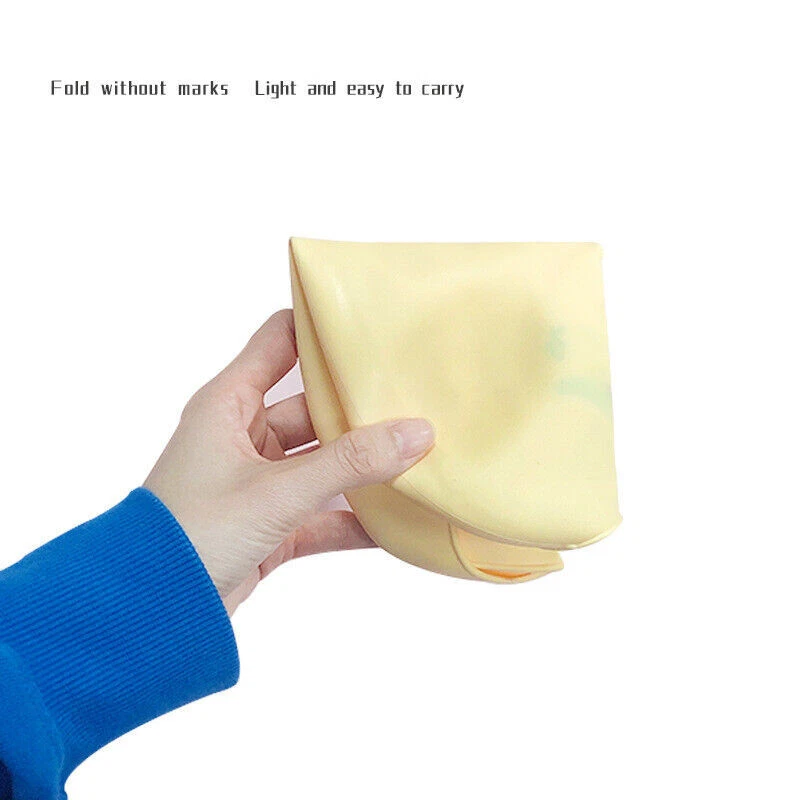 Baby Feeding Bib Apron Smock Silicone Waterproof Easy Clean Toddler Kid Pouch - image 3 of 4