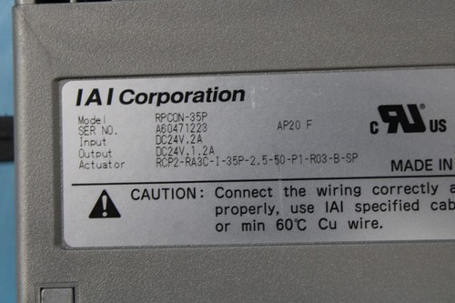 IAI DRIVE MODEL RPCON-35SP, 1Pcs, Free Expedited Shipping - Picture 7 of 7