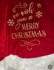 Snowman Christmas Tree Topper & We Wish You A Merry Christmas Tree Skirt