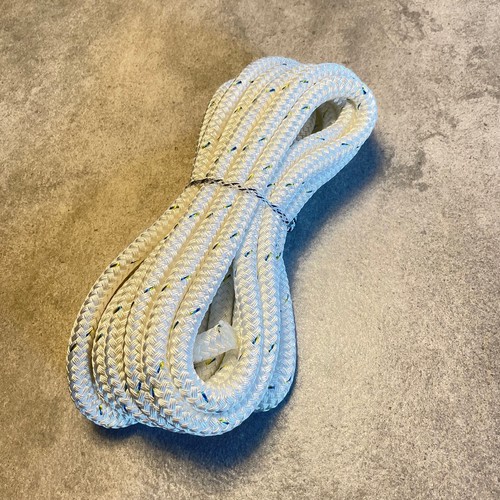 9 m Liros Top Cruising Ø 16 mm corda per scatti guinzaglio ingorghi nave 6100daN poliestere bianco - Foto 1 di 3