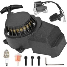 Pull Recoil Start Starter Ignition Coil For 2 Stroke Engine 47cc 49cc 50cc SYX