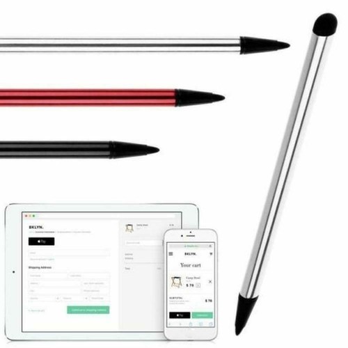 1*Dual-Use Screen Pen Mobile Phone Screen Metal Pen Lot new Y6 hot. L9J1 - Zdjęcie 9 z 14