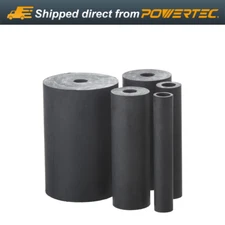 POWERTEC Oscillating Sander Rubber Drum, 3/4", 1", 1-1/2", 2", 3", 5 PK
