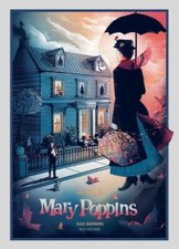 Zeb Love Mary Poppins Print Modern Art Classic Movies Private Commission