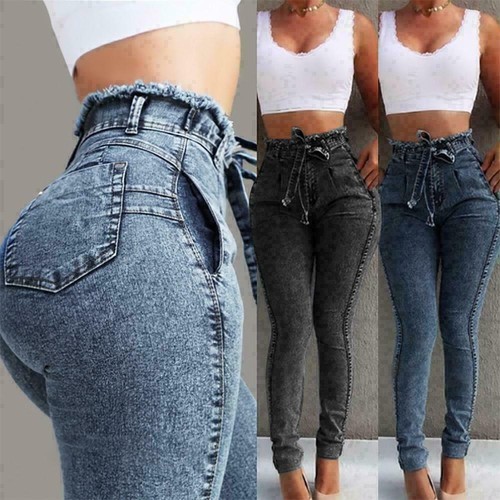 Pantalones Jeans Vaqueros De Mezclilla Colombianos Levanta Cola Ropa De  Mujer | eBay
