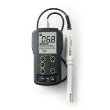 pH/EC/TDS/Temperature Portable Meter, range: pH 0.0 to 14.0 pH EC 0.00 to 4.00 m