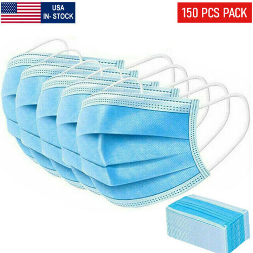 50/100/500 3 Ply Ear loop Face Mask Non Medical Surgical Dental Disposable Masks - Picture 26 of 67