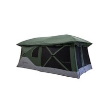 Gazelle Tents T3 Tandem GT350GR Pop-Up Portable Camping Hub Tent, Easy Instan...