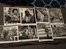 8 - 1970 PATTON movie studio stills photos George C Scott Academy Award winner 