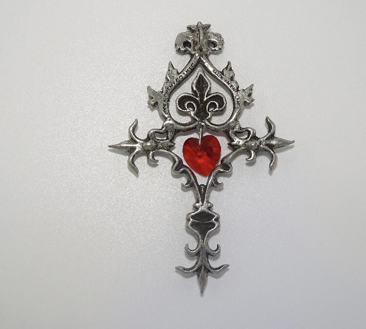 Alchemy Gothic 2006 Sacred Heart Talisman Renaissance Cross of