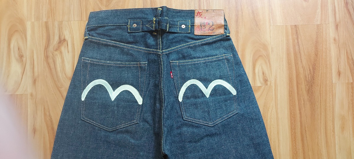 Vintage Evis Size 29 2504XX deadstock Made in Japan No.2 Evisu