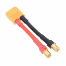 Brushless Motor Bullets 6.5mm Male to XT60 Male cable 12AWG 5CM Leads