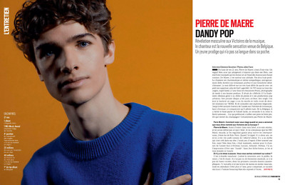 ( ̄`* . ̧ Clipping '' Pierre de Maere '' - Februar 2023 ̧. * ́ ̄) - 4 Seiten