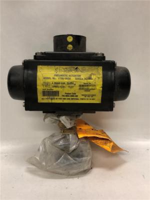 Keystone Model F79U-003U Single Acting Pneumatic Actuator w/ Butterfly Valve