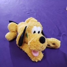 Disney Store Exclusive Pluto 15" Plush Stuffed Toy Dog Genuine Original Authenti