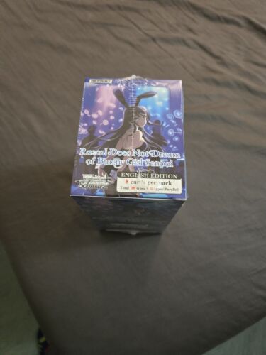 Weiss Schwarz Rascal Does Not Dream of Bunny Girl Senpai Reprint Booster Box - Picture 3 of 4