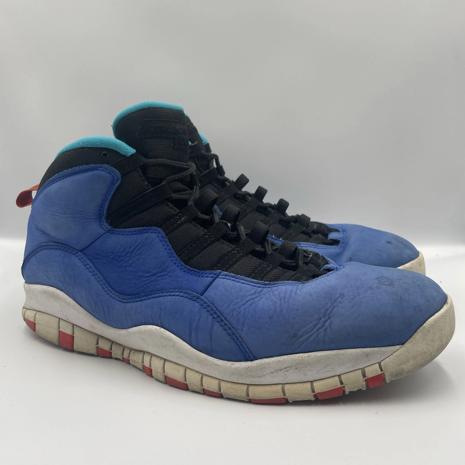 Taglia 13 Jordan 10 Retro Tinker Blu Bianco Arancione 2018 Uomo (U