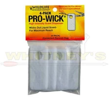 Wildlife Research Pro-Wick Scent Dispenser - 4pk - 370