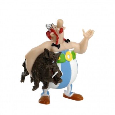 Obelix mit Wildschwein