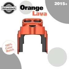 Advanblack ORANGE LAVA Gauge Cluster Cover Fits Harley Road Glide 2015up FLTRX