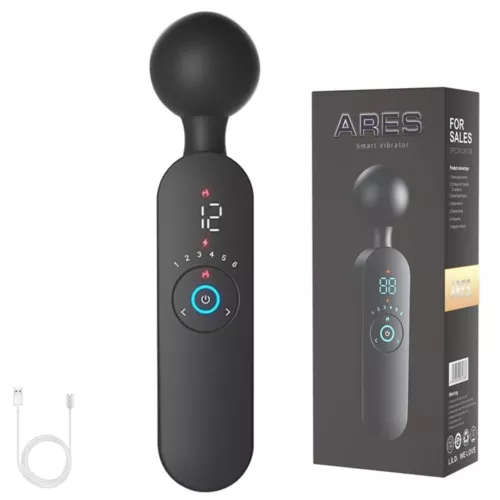 Leistungsstarker Massagestab Vibrator Handheizung Massagegerät für Frauen Wiederaufladbar - Bild 3 von 14