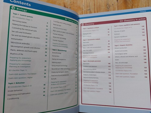 x3 Collins Edexcel GCSE Science Additional Separate Student Study Textbook Exams - Picture 11 of 12