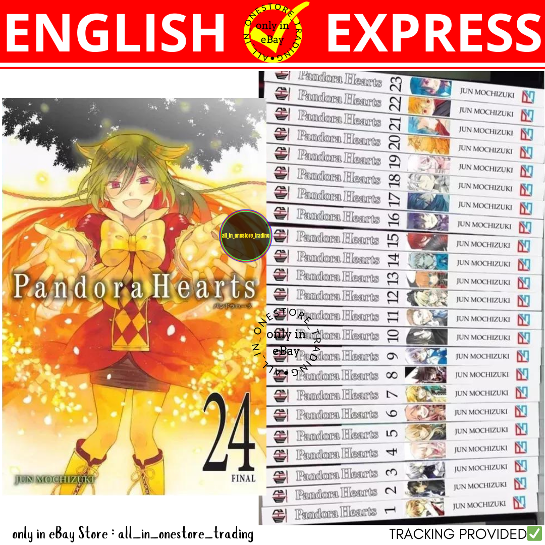 Pandora Heart Manga Lot English Version Volume 1-24 Complete
