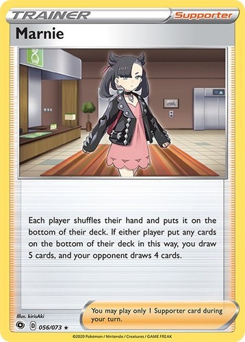 ポケモンカード Marnie トレーナーカード 056/073 Marnie 056/073 Holo Rare Champions Path Pokemon Card | eBay