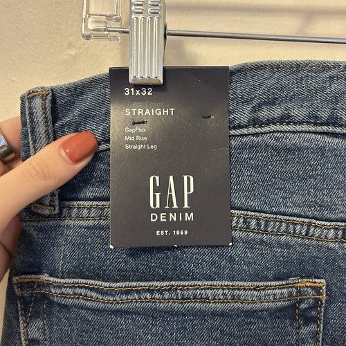 Gap For Good Herrenjeans gerades Bein blau 31 x 32 neu mit Etikett klassisch - Bild 4 von 7