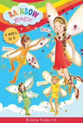 Rainbow Magic Rainbow Fairies: Books #1-4: Ruby the Red Fairy, Amber the...