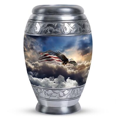Eagle Memorial Urn, Timeless Solution for Cherished Ashes Keepsake