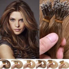 Nano Ring Real Human Hair Extensions Invisible Nano Rings Beads Link Thick Hairs