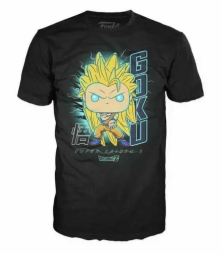 ¡NUEVO! CAMISETAS FUNKO POP: DRAGON BALL Z GOKU TALLA EN MUY BUEN ESTADO - GRANDES