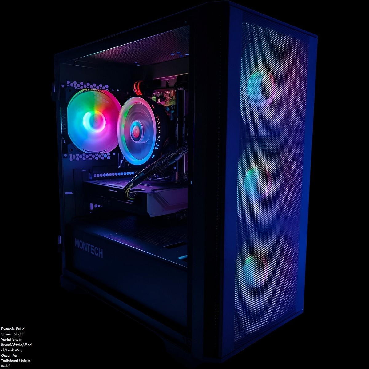 Custom Gaming PC Desktop Computer Geforce RTX 3060 AMD Ryzen 5