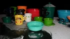 14 0Z. CEREAL FRUIT small BOWL turquoise blue FIESTA WARE NEW