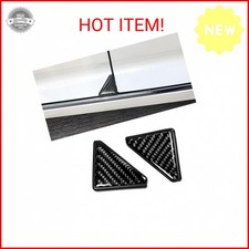 BESULEN 2Pcs Car Edge Guards, Carbon Fiber Corner Protector, Anti-Collision Auto