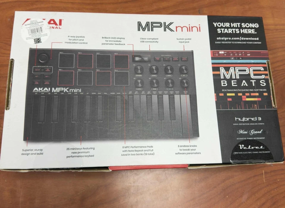 AKAI Professional MPK Mini - Black - Image 3 of 4