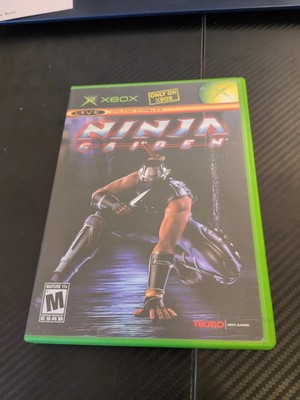 Original Xbox Ninja Gaiden 1 Complete CIB + Reg Card Excellent Mint