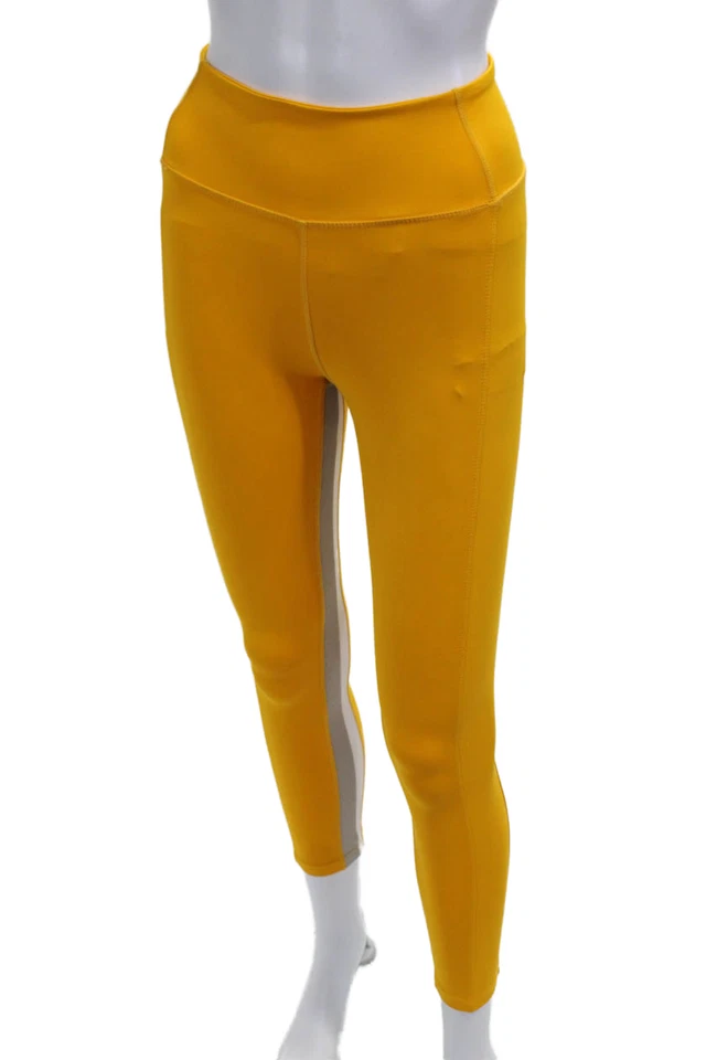 Leggings al tobillo Splits 59 amarillos para mujer talla XS Foto 2 de 4