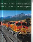 BNSF BURLINGTON SANTA FE ANNUAL REPORTS  1998  2000 2003 2008 — photo 1