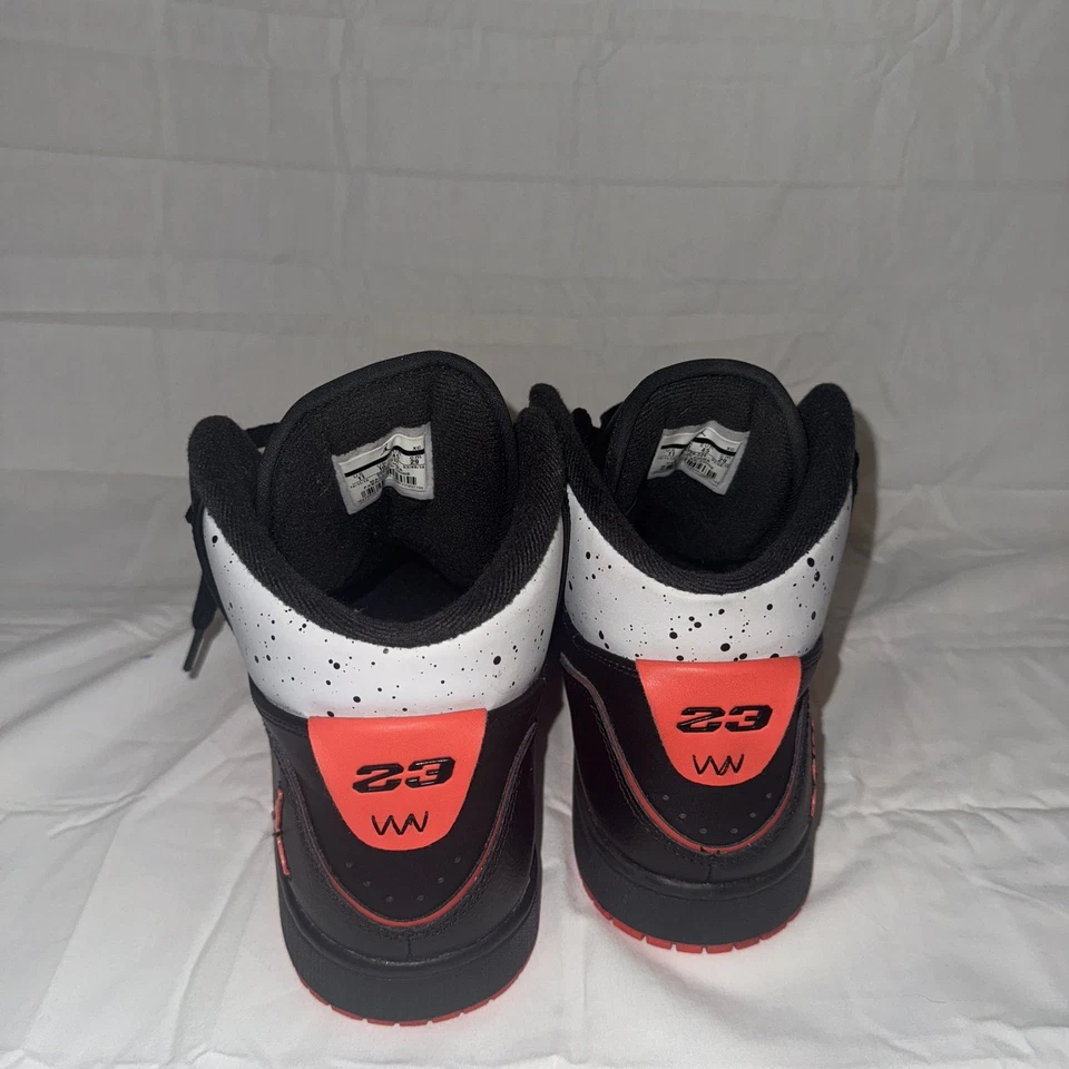 Zapatillas deportivas para hombre Nike Air Jordan 1 Flight 2 negras rojas 555798-014 Foto 2 de 4
